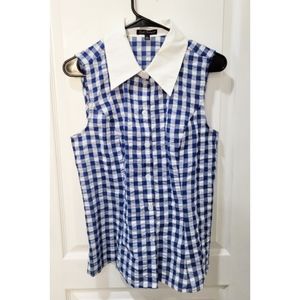 NEVER WORN NWOT Button Down Smak Parlour Unique Vintage 1950s Pinup Tank Top